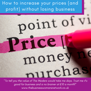 How to increase your prices (and profit) without losing business