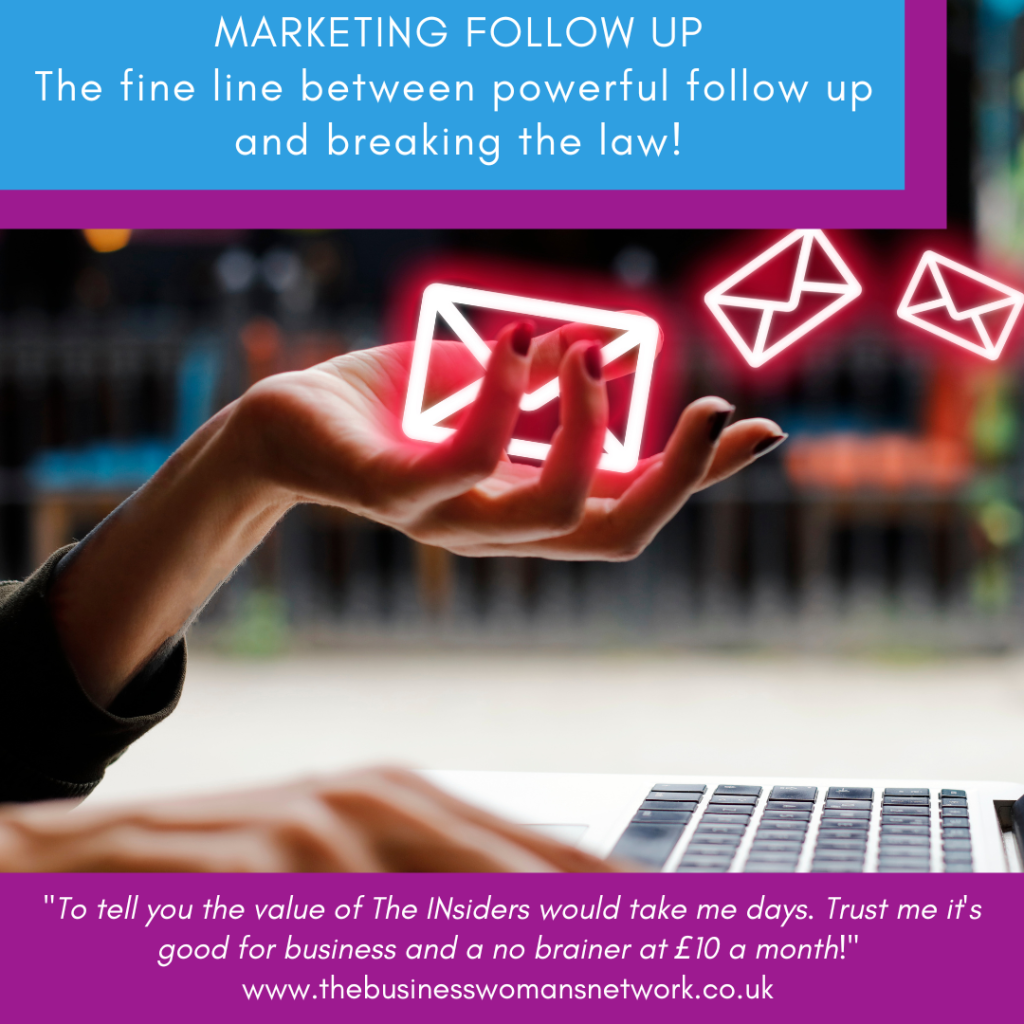 Marketing email follow up what is legal and what is not for your small business